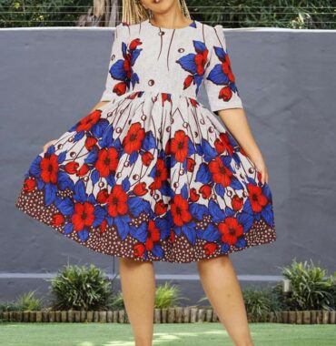 Bulelwa Dress. (100% Cotton)