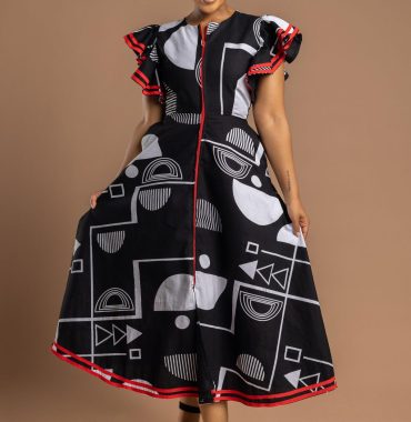 Ntiyiso Dress. (100% Cotton)
