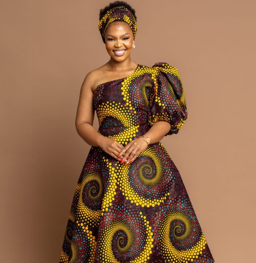 Tinah Dress. (Polyester Fabric)