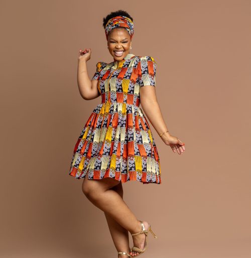 Moiponi Dress. (Polyester Fabric)