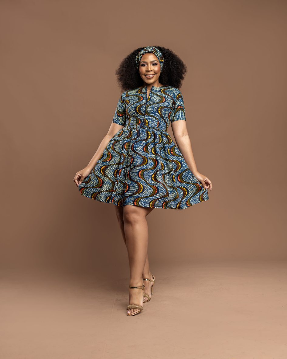 Thato Dress. (100% Cotton)