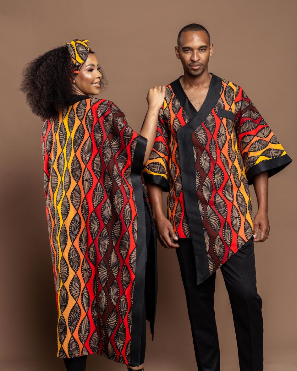 Keletso Kimono. (100% Cotton) - Image 7