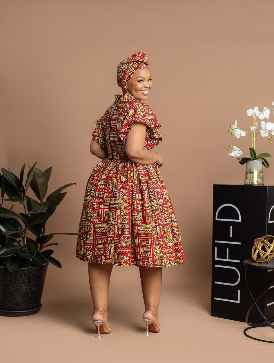 Khutso Dress. (100% Cotton) - Image 3