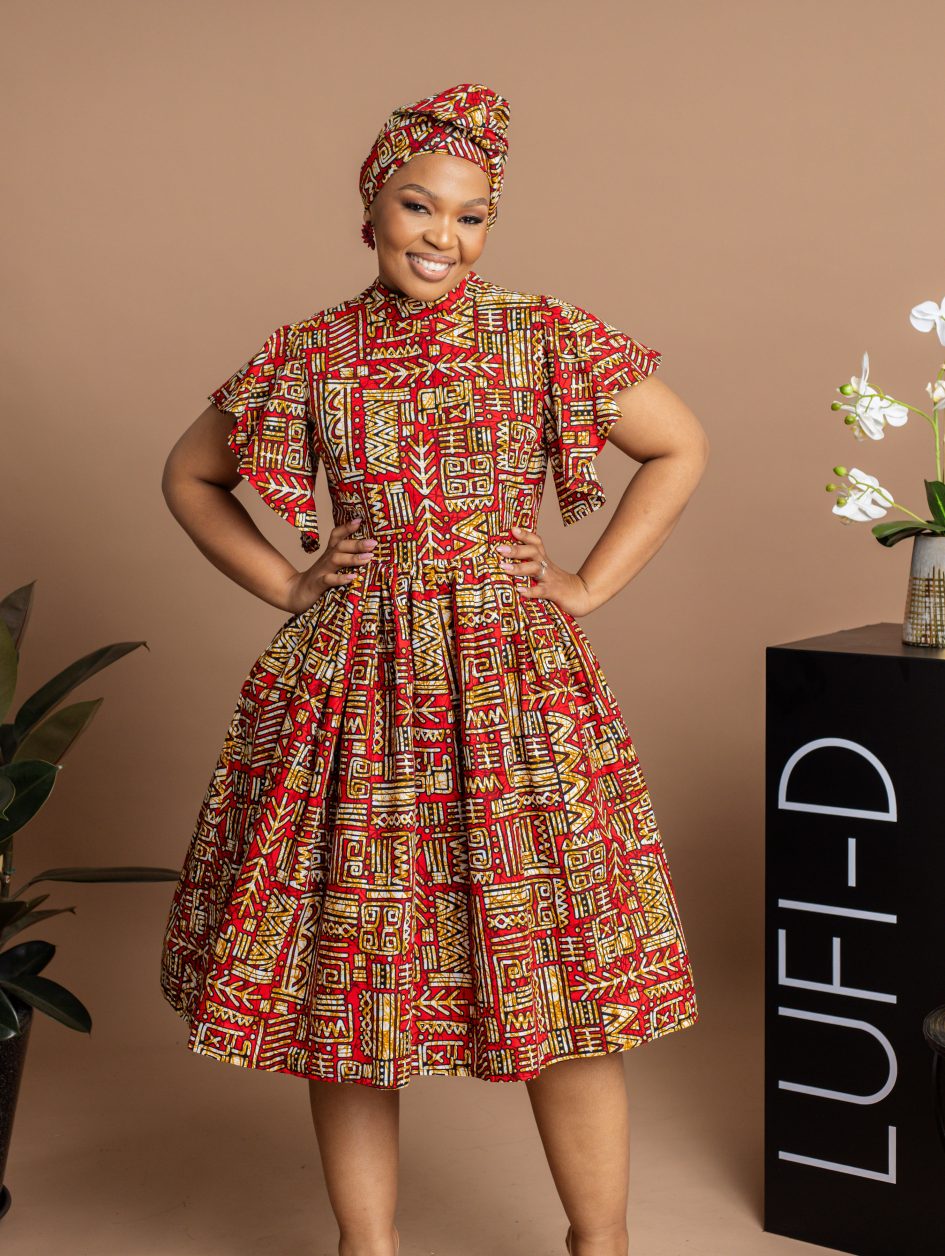 Khutso Dress. (100% Cotton) - Image 2