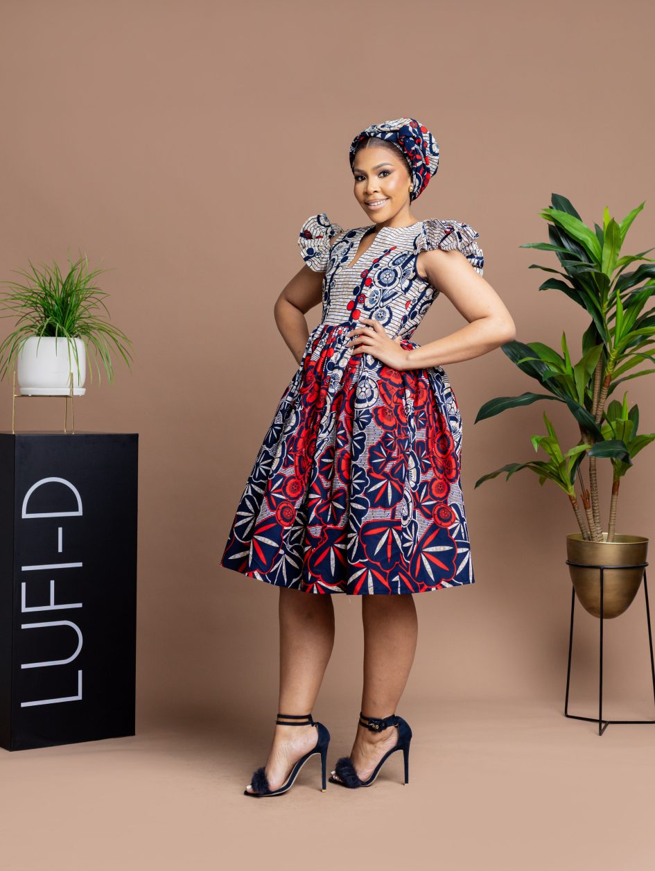 Katlego Dress. (100% Cotton) - Image 2