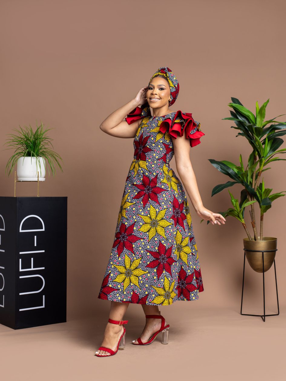 Nkateko Dress. (100% Cotton) - Image 3