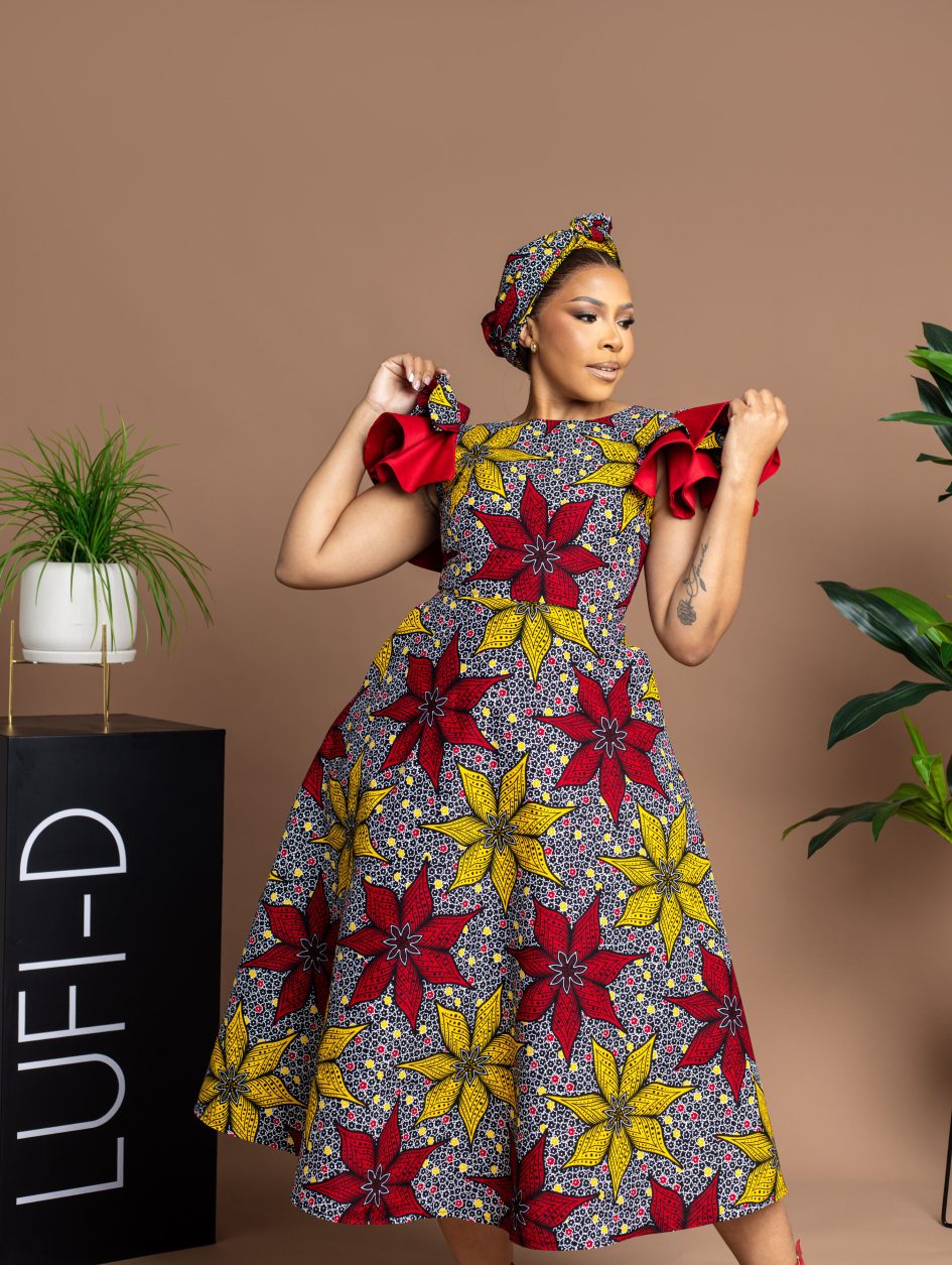 Nkateko Dress. (100% Cotton) - Image 2