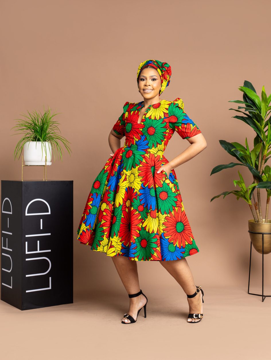 Sunflower Dress. (100% Cotton) - Image 3